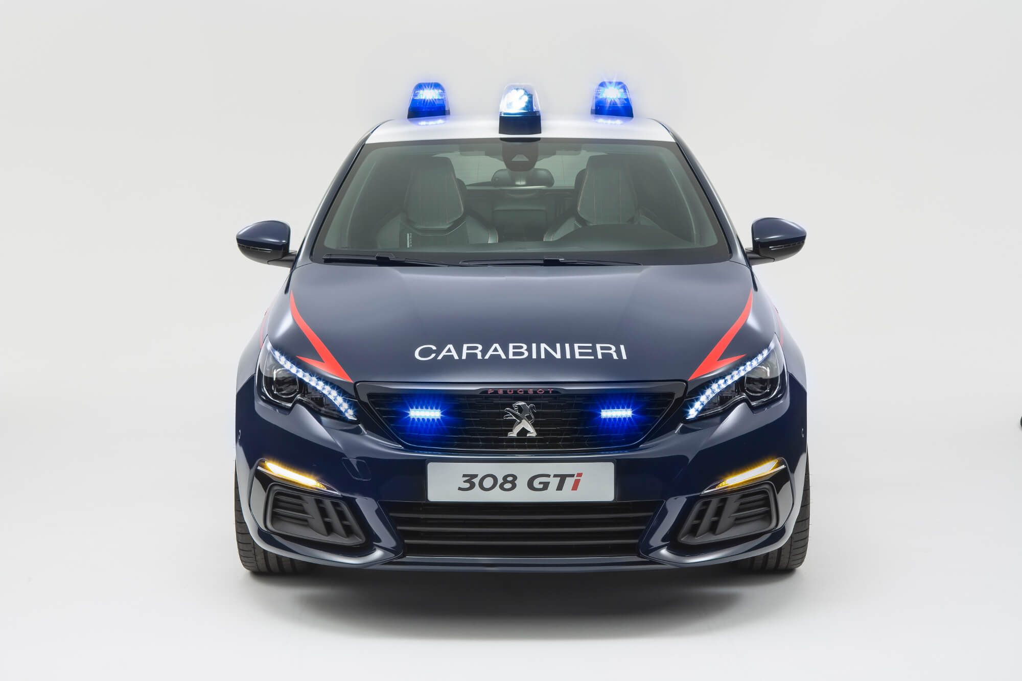 CONSEGNATA LA NUOVA PEUGEOT 308 GTI ALL’ARMA DEI CARABINIERI